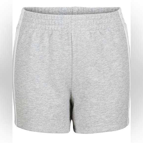 Girls Calvin Klein Performance Shorts Block Color Grey Size 7 - Picture 2 of 2